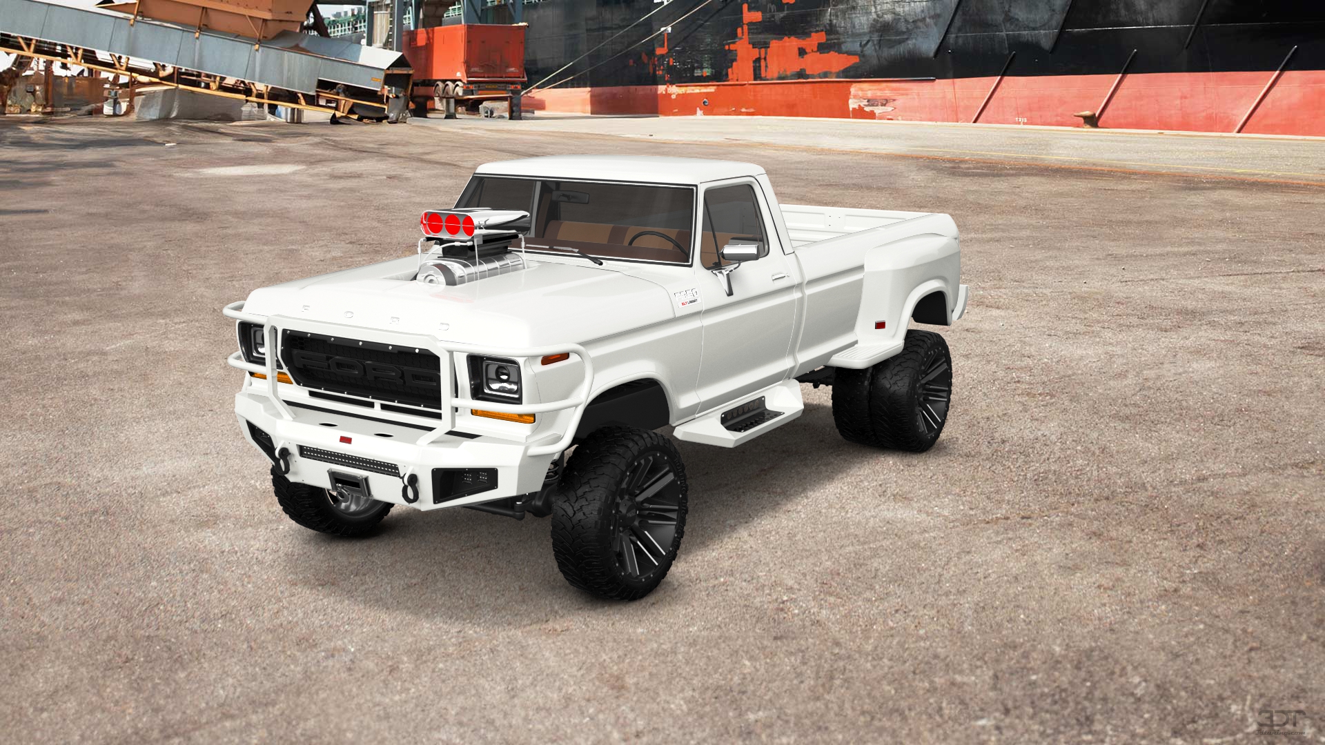 Ford F-350 Dually Regular Cab Challenge 2 Door pickup truck 3978