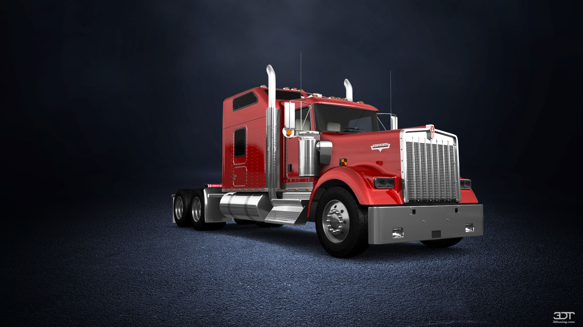 Kenworth W900 Sleeper Cab Truck 2015