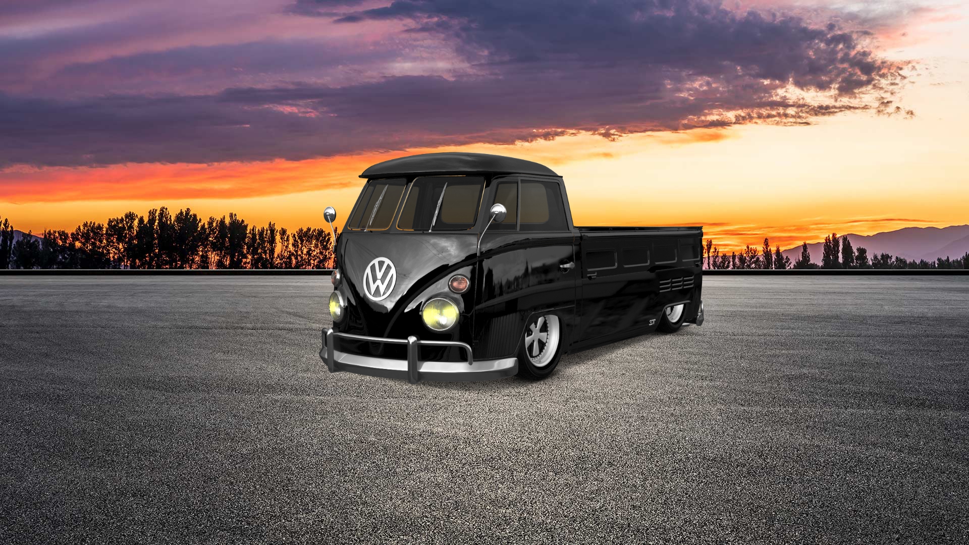 Volkswagen T1 Van 1950 tuning