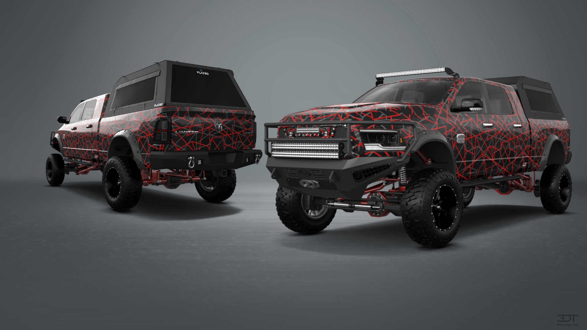 Dodge Ram 2500 Mega Cab 6.4 ft box 4 Door pickup truck 2010 tuning