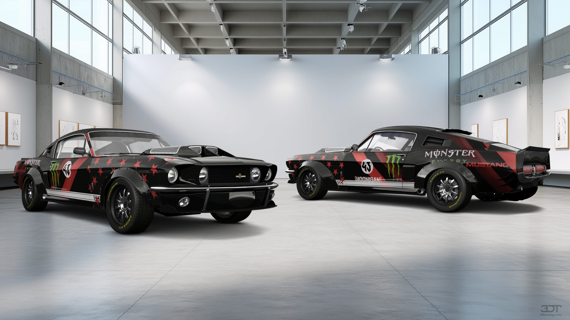 Mustang GT500 2 Door Coupe 1968 tuning
