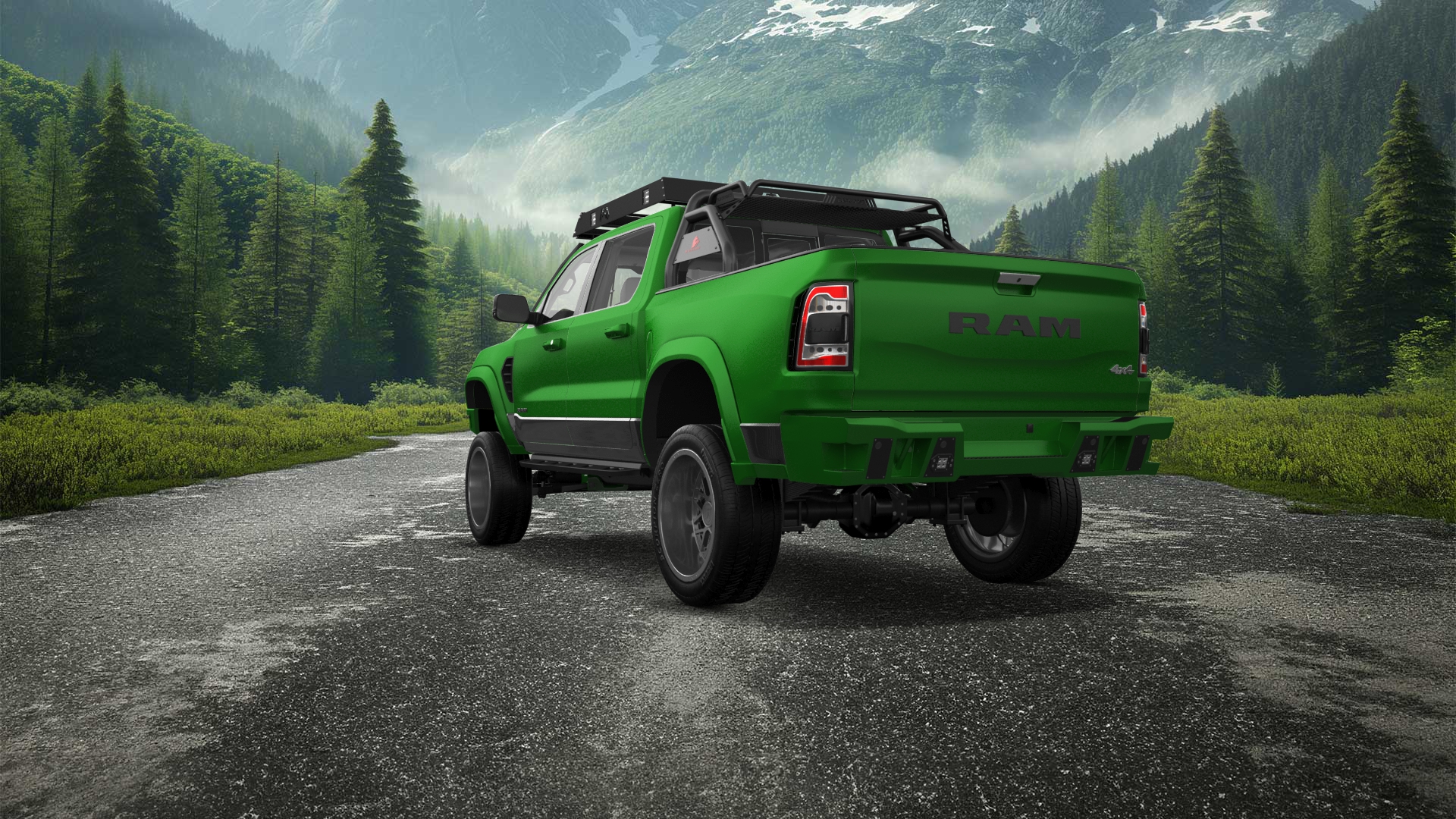 Dodge Ram 1500 TRX 4 Door pickup truck 2021