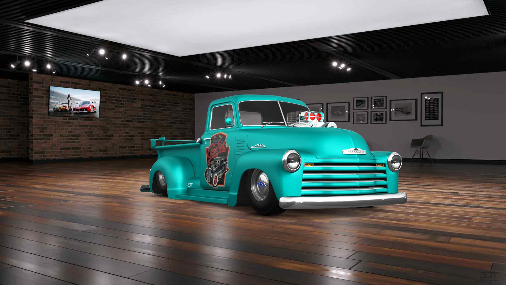 Chevrolet 3100 2 Door pickup truck 1950 tuning