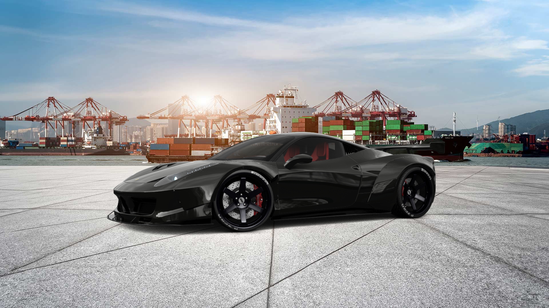 Ferrari 458 Italia 2 door spider 2010 tuning