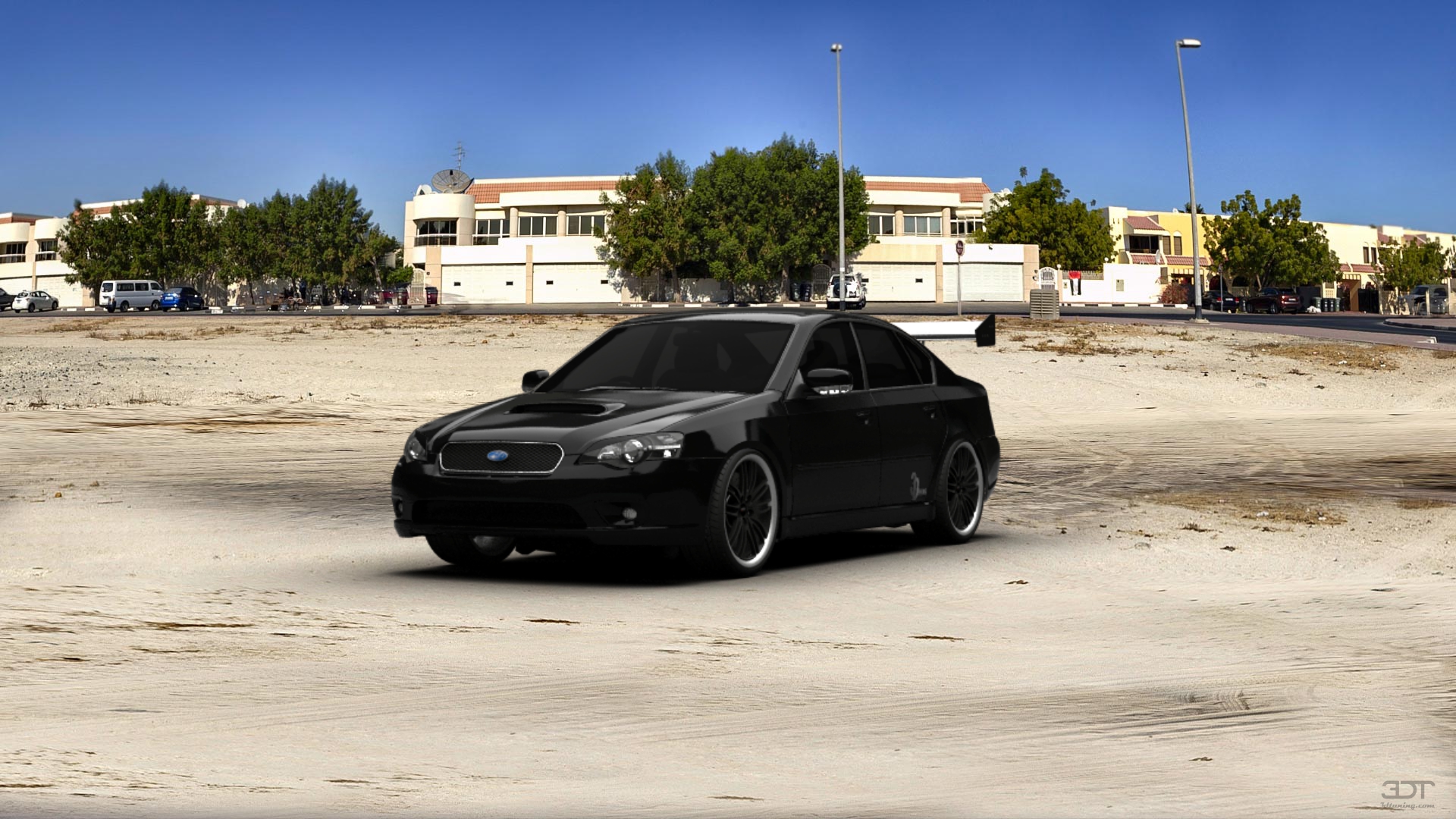 Subaru Legacy sedan 2002 tuning