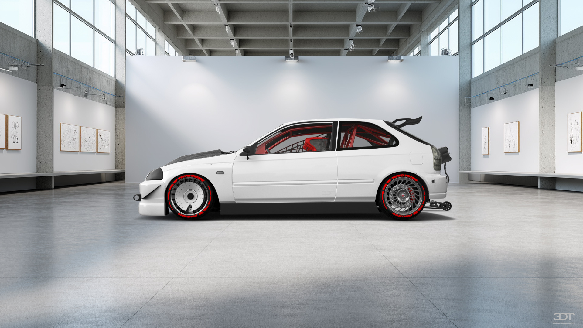 Honda Civic 3 Door Hatchback 1997 Images