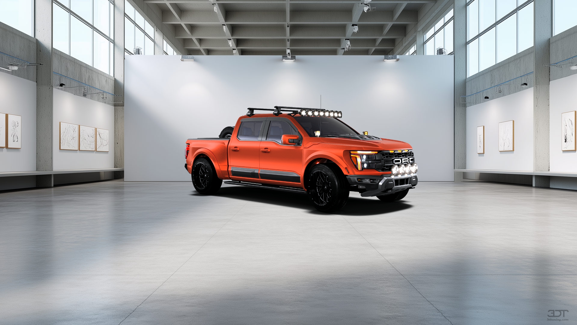 Ford F-150 Raptor 4 Door pickup truck 2024 tuning