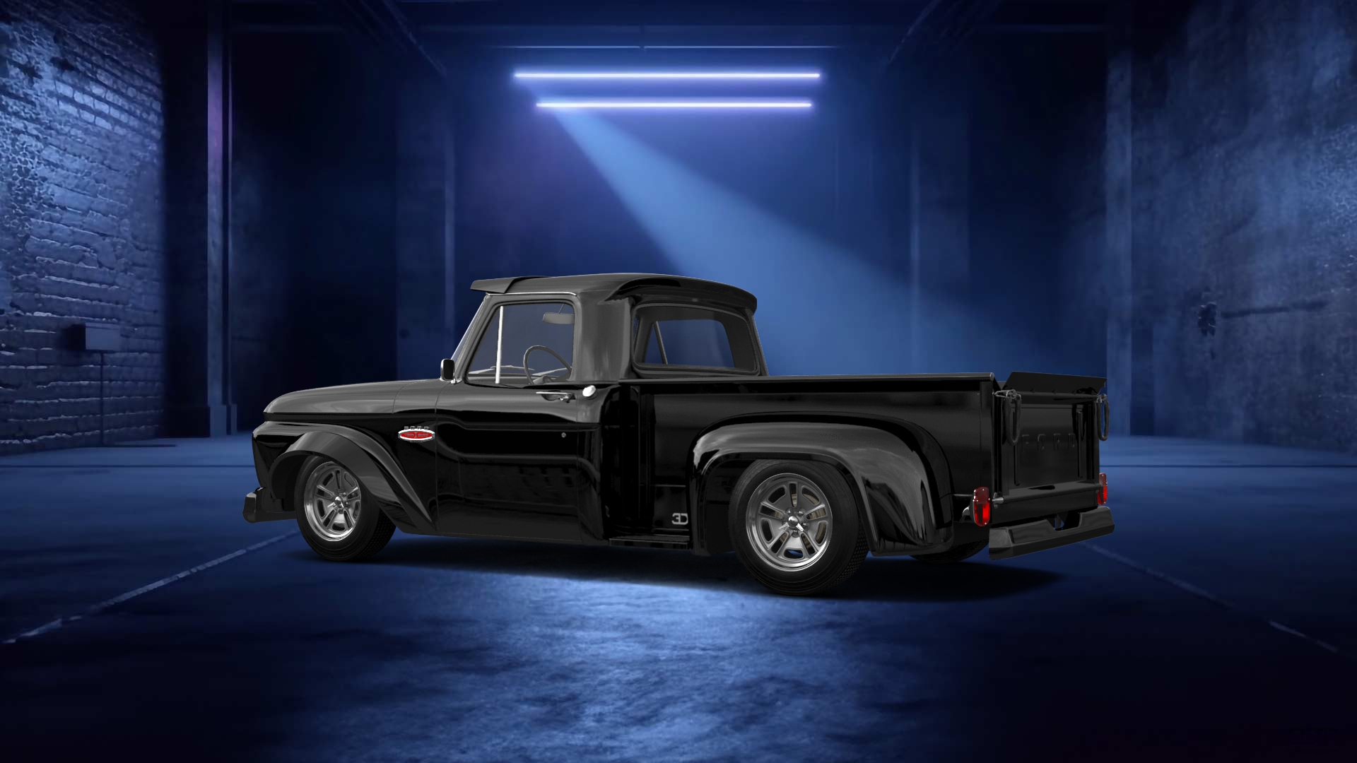 Ford F-100 Flareside 2 Door pickup truck 1961