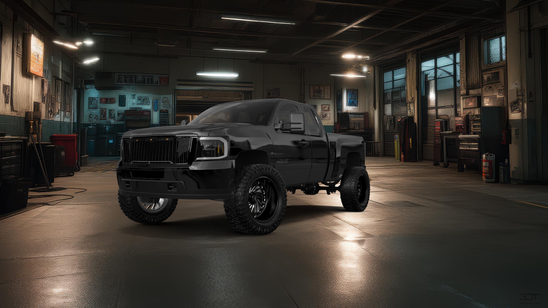 Chevrolet Silverado 2500 HD Extended Cab Pickup Truck 2007 tuning