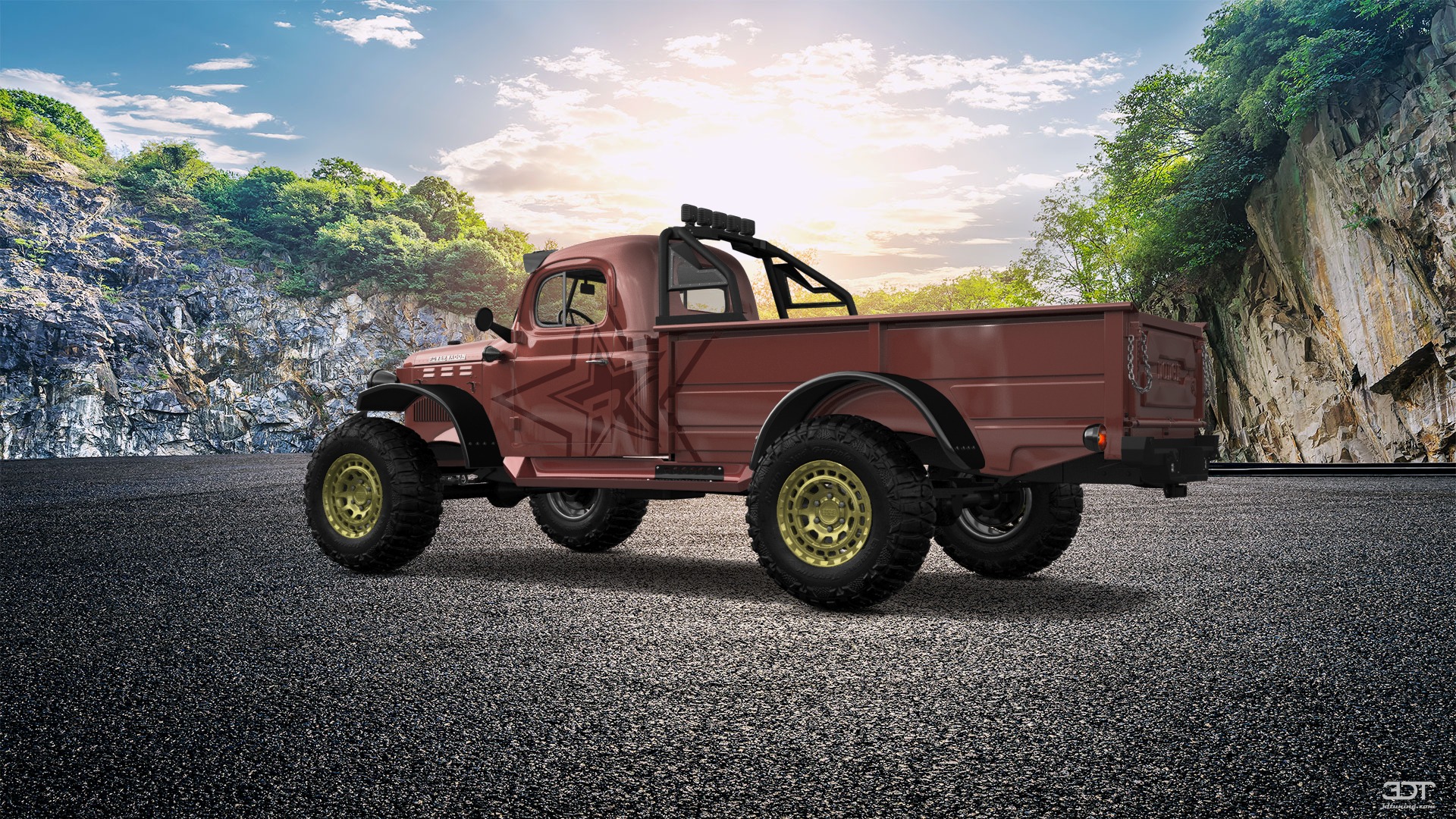 Dodge Power Wagon 2 Door pickup truck 1947 Images