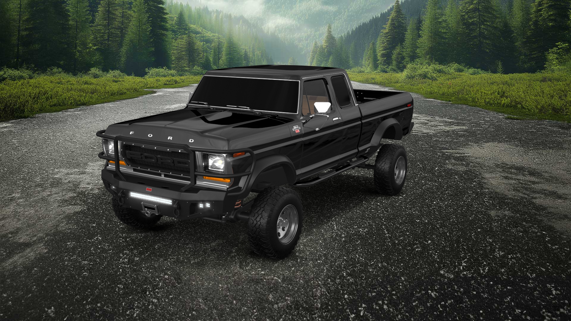 Ford F-150 SuperCab 2 Door pickup truck 1978