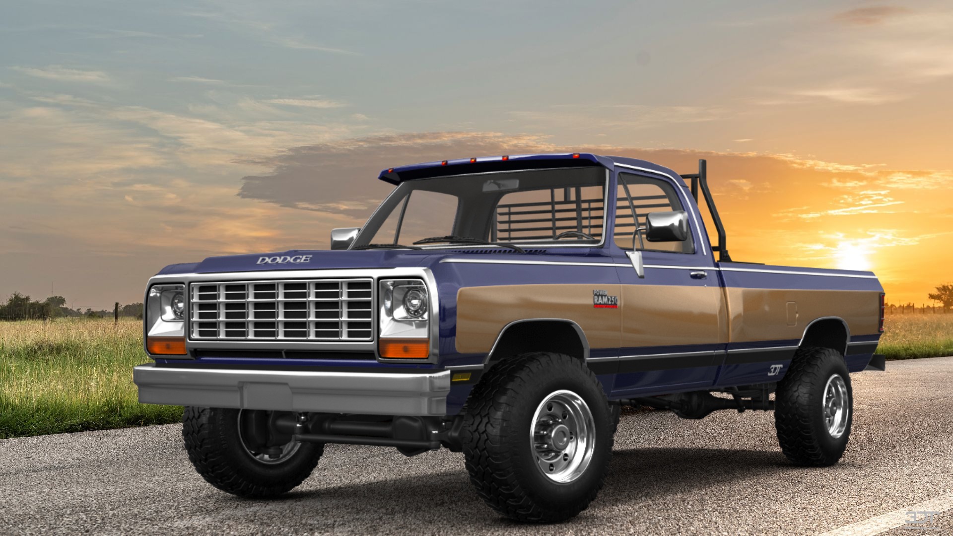 Dodge Ram 250 Regular Cab 2 Door pickup truck 1983 tuning