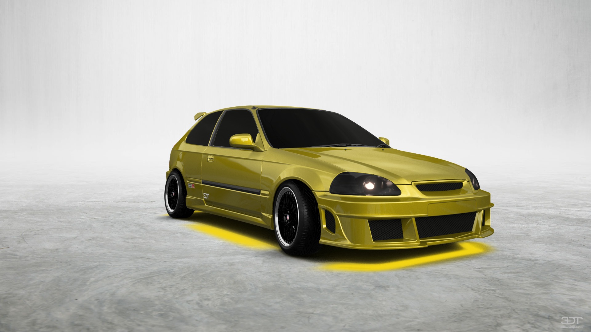 Honda Civic 3 Door Hatchback 1997 tuning