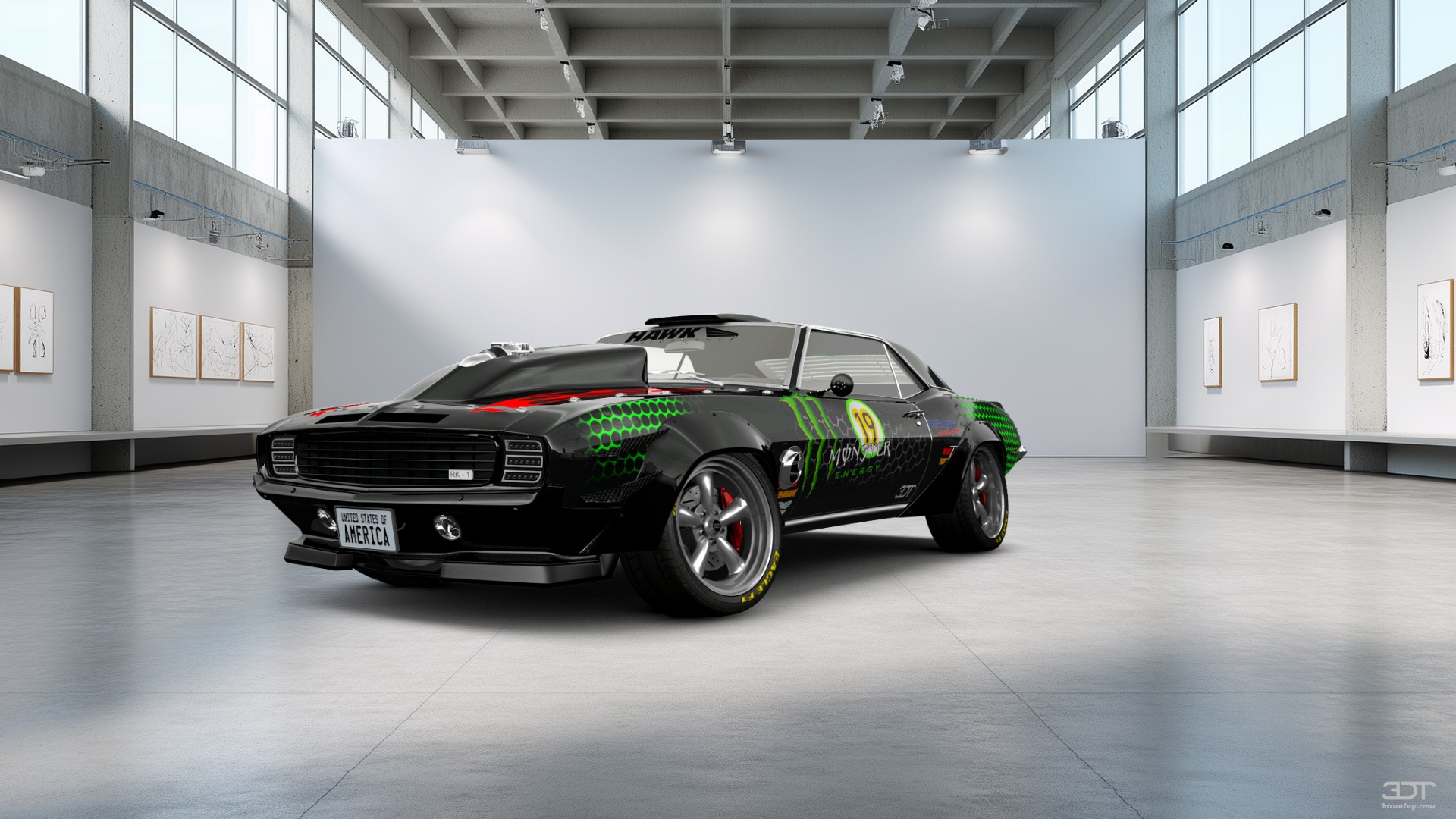 Chevrolet Camaro SS 2 Door Hardtop 1969 tuning