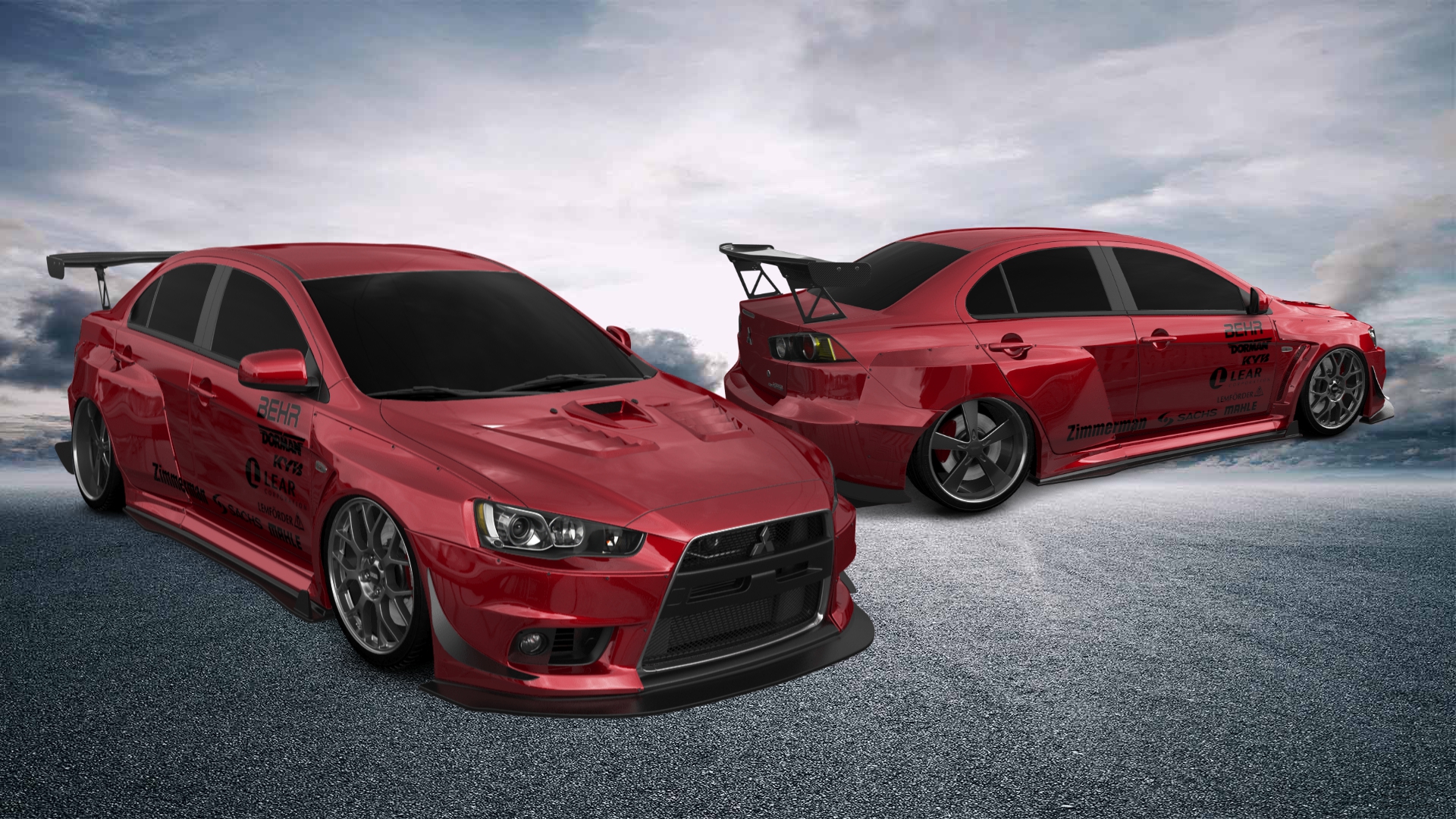 Mitsubishi Lancer Evolution X Sedan 2008