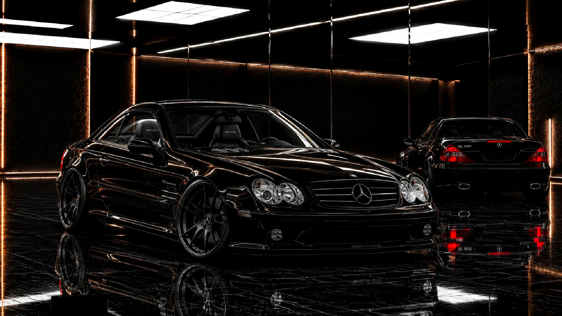 Mercedes SL Coupe 2003 tuning