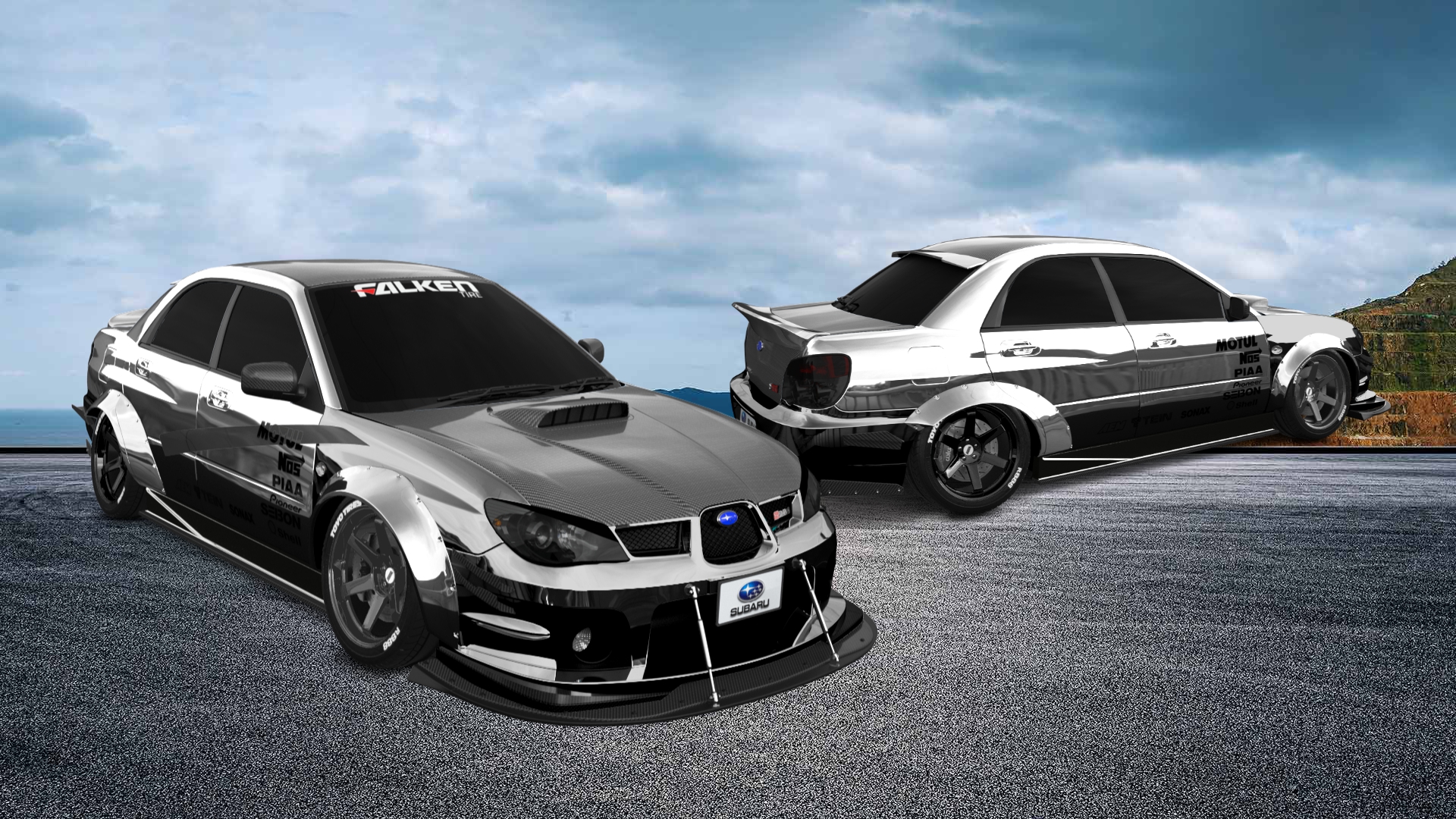 Subaru Impreza S204 4 Door Saloon 2006 tuning