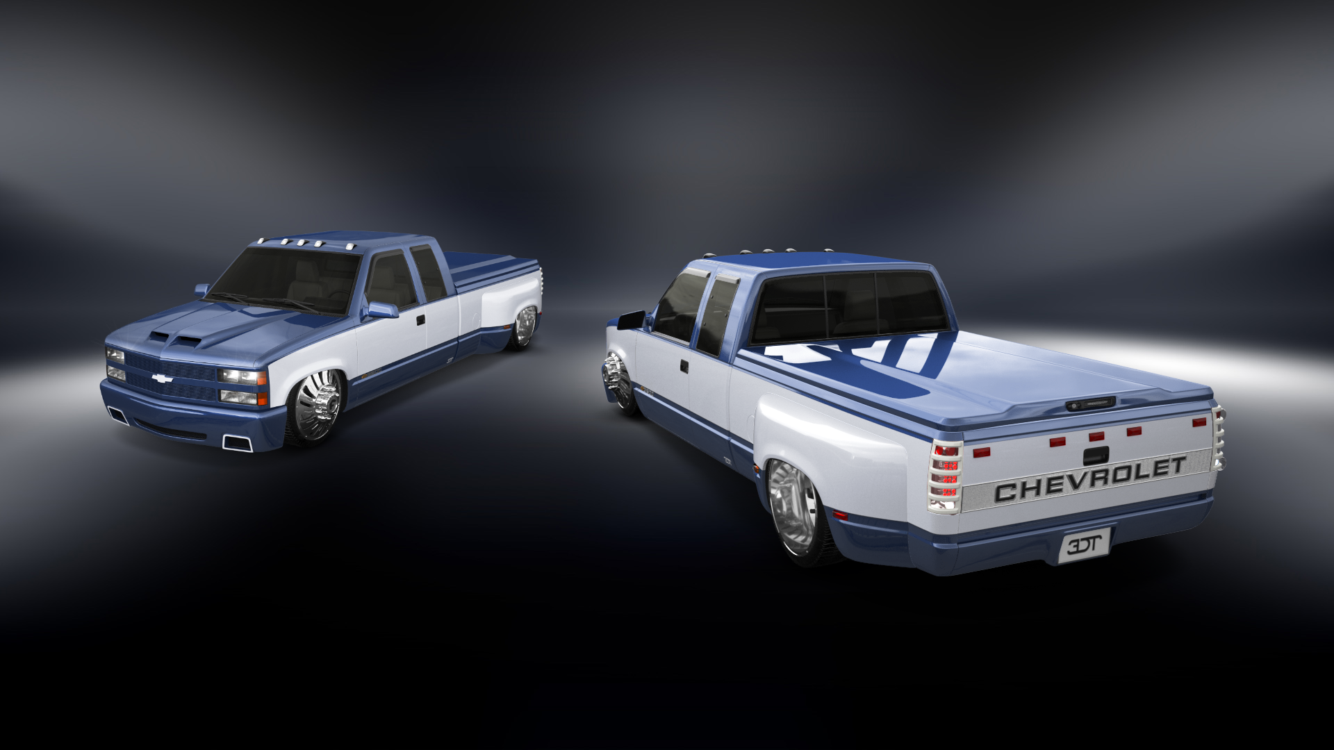 Chevrolet K3500 Extended Cab Pickup Truck 1988 tuning