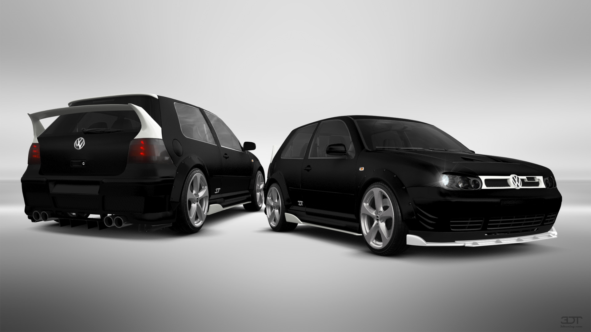Volkswagen Golf 4 (mk4) 3 Door Hatchback 1997 tuning