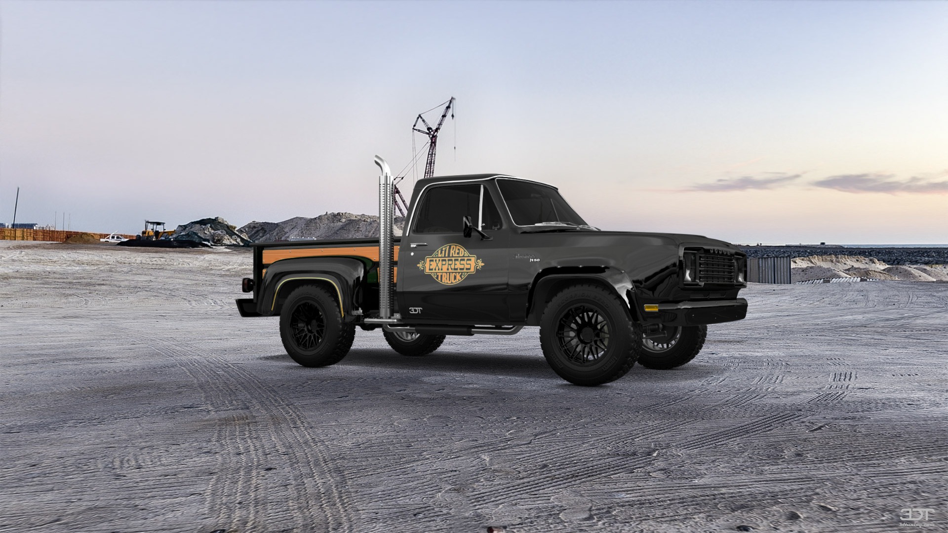 Dodge Lil Red Express 2 Door pickup truck 1978