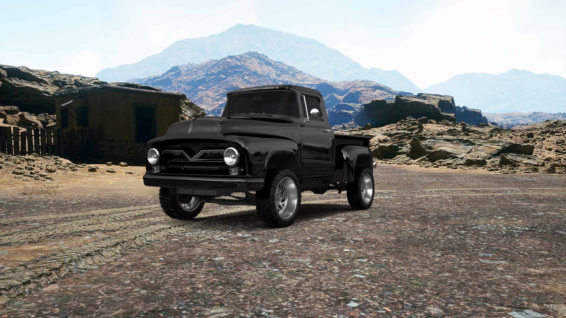 Ford F-100 2 Door truck 1956