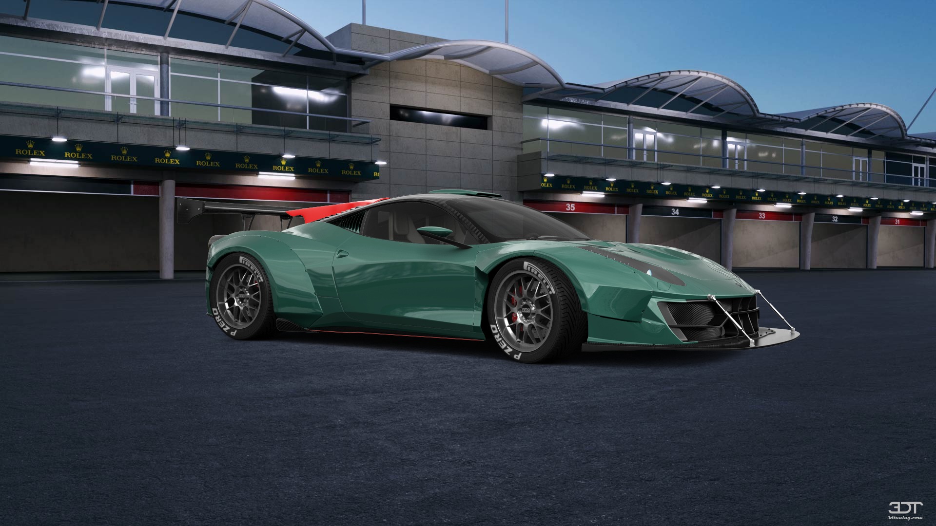 Ferrari 458 Italia 2 door spider 2010 tuning