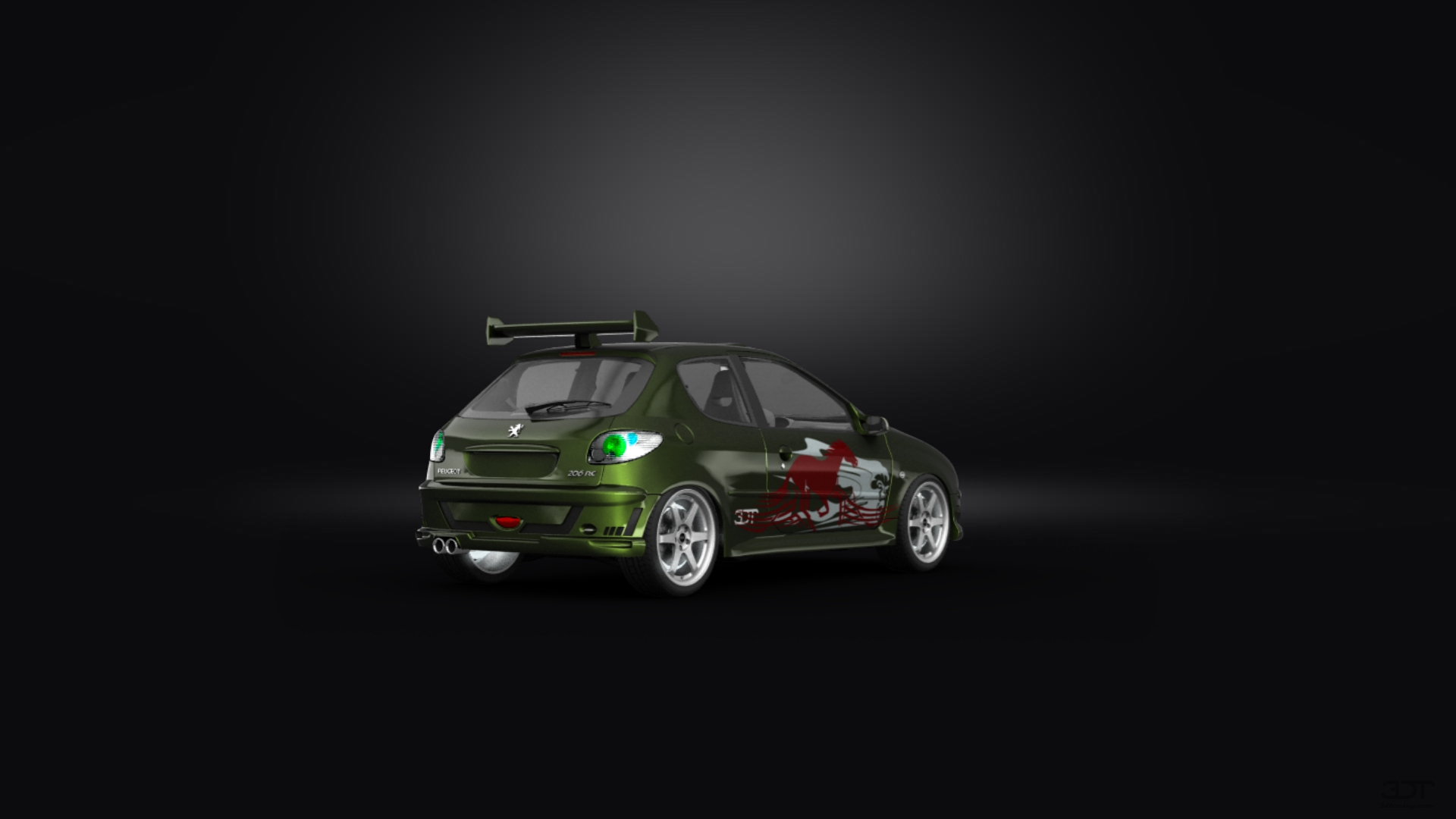 Peugeot 206 3 Door Hatchback 1998 tuning