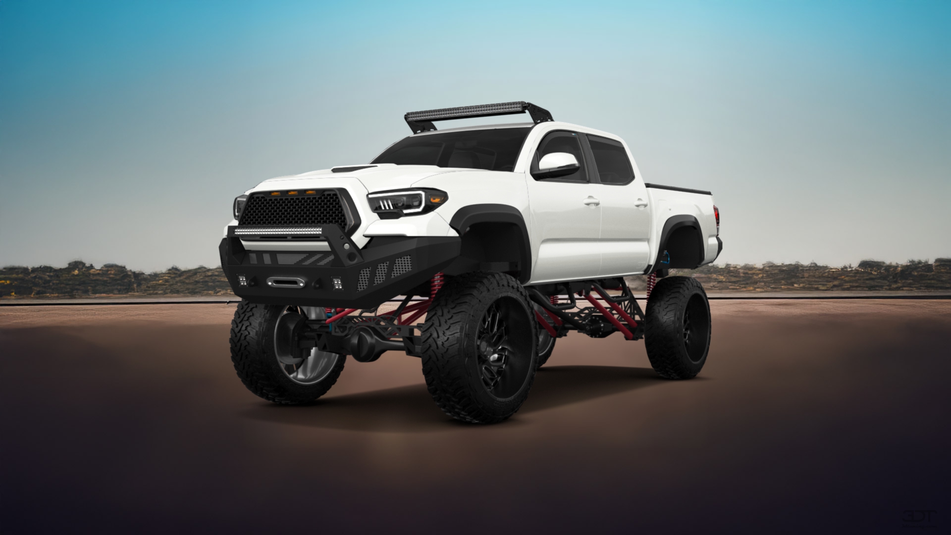 Toyota Tacoma 4 Door pickup truck 2018 tuning