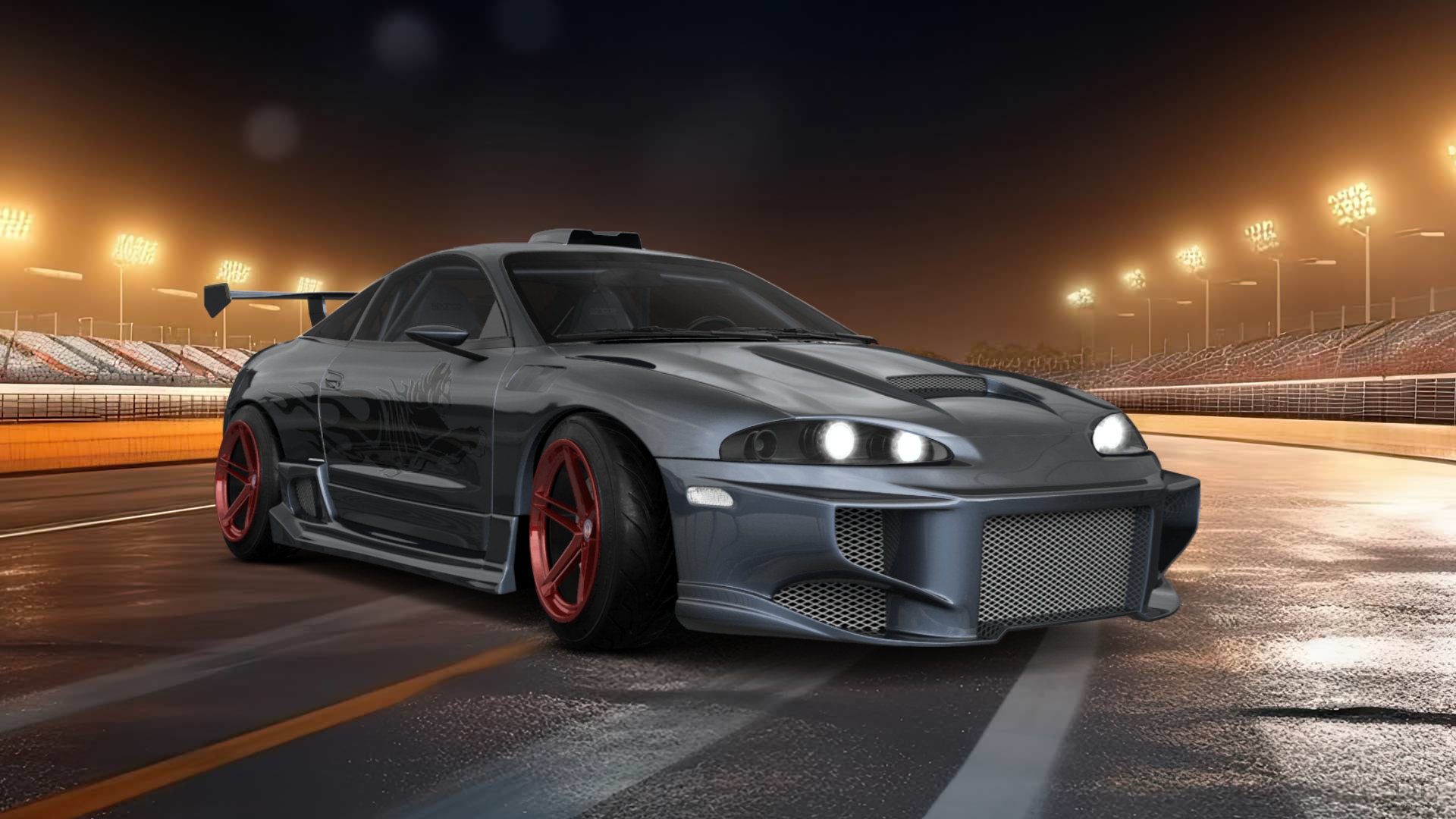 Mitsubishi Eclipse GSX Coupe 1995 tuning