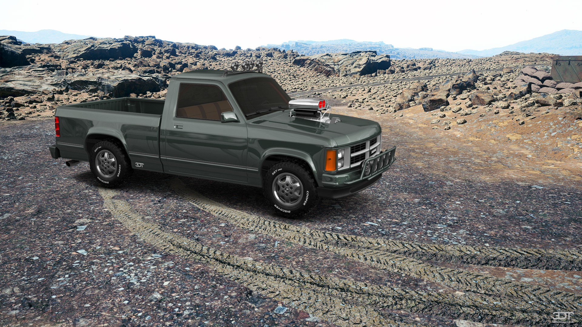 Dodge Dakota Regular Cab 2 Door pickup truck 1987