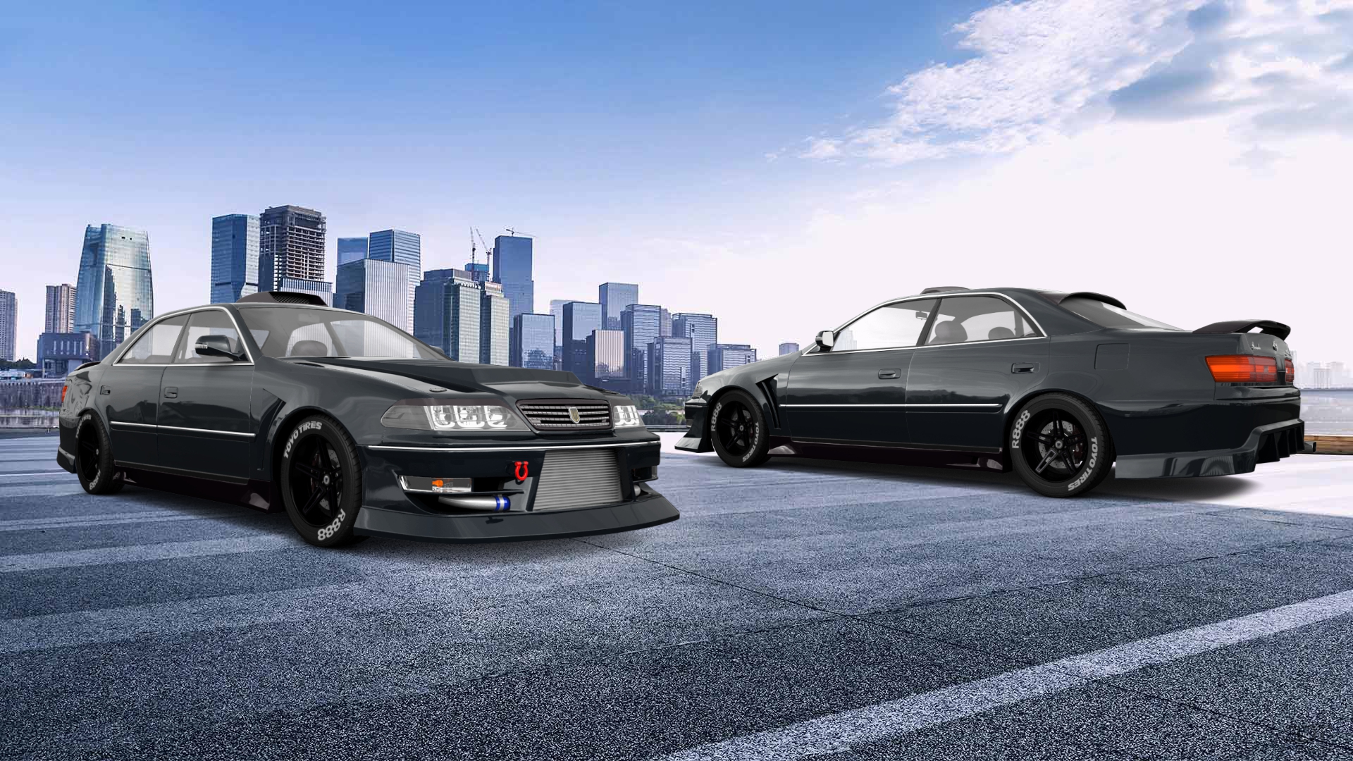 Toyota Mark II X100 Sedan 1999 tuning