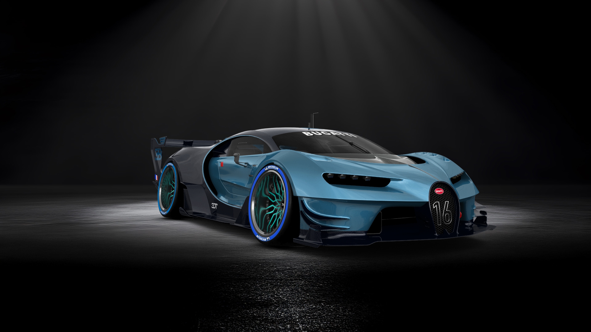 Bugatti Vision GT Supercar 2015 tuning