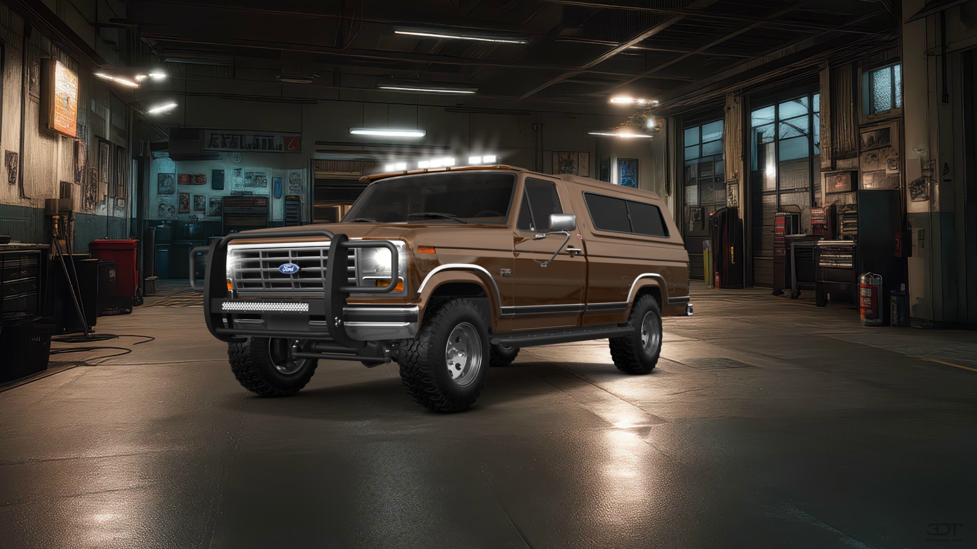Ford F-150 2 Door pickup truck 1986 tuning