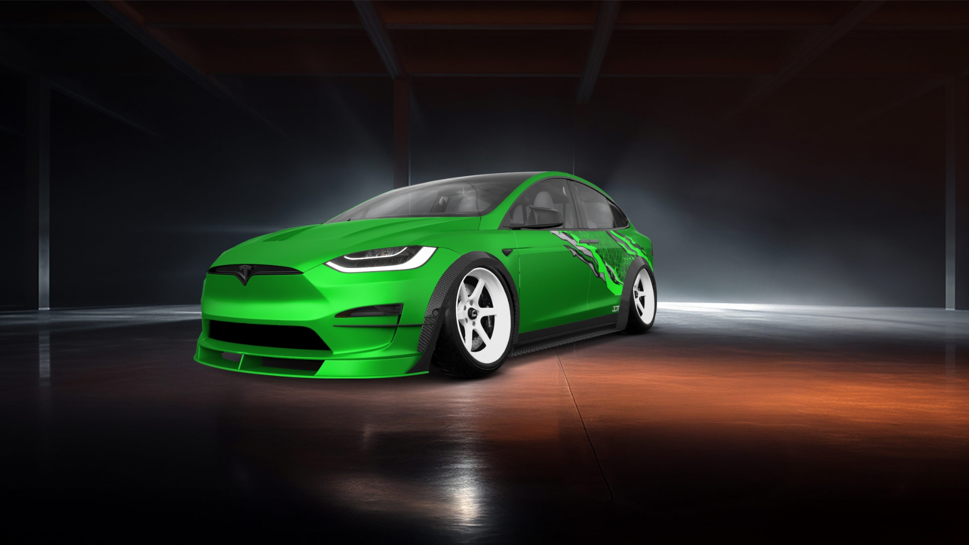 Tesla Model X 5 Door SUV 2024 tuning