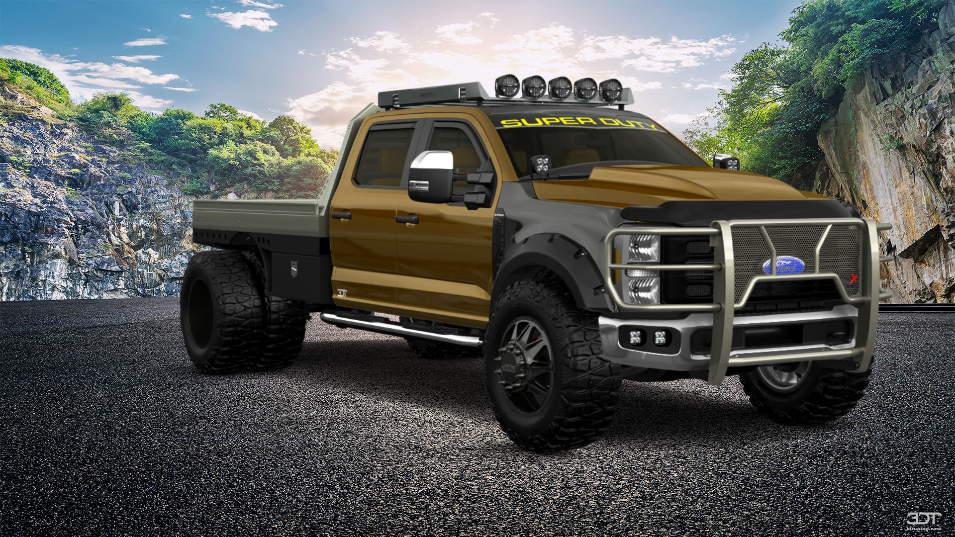 Ford F-350 DRW Crew Cab 4 Door pickup truck 2023 tuning