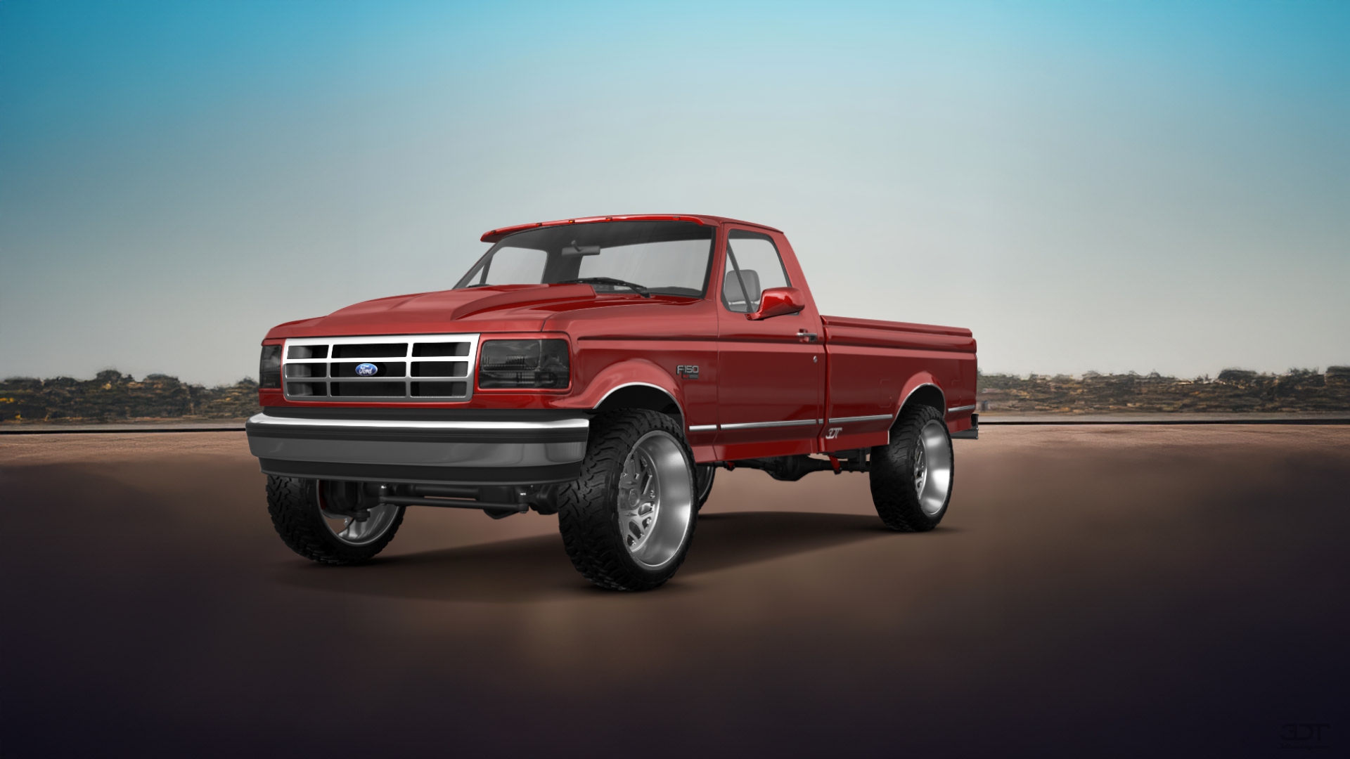 Ford F-150 Regular Cab 2 Door pickup truck 1992 tuning