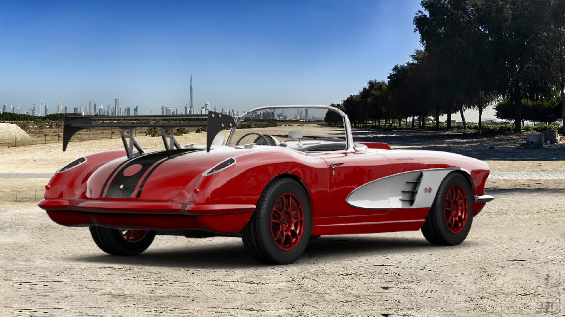 Chevrolet Corvette Convertible Coupe 1958 tuning