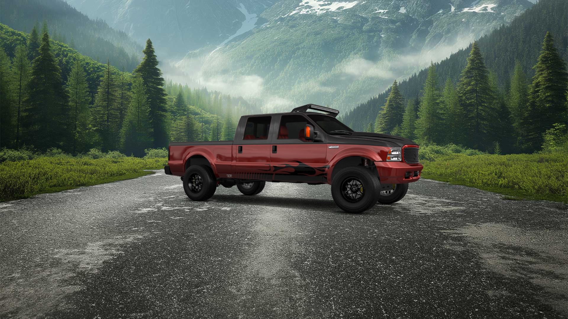 Ford F-250 Crew Cab 4 Door pickup truck 1999 tuning