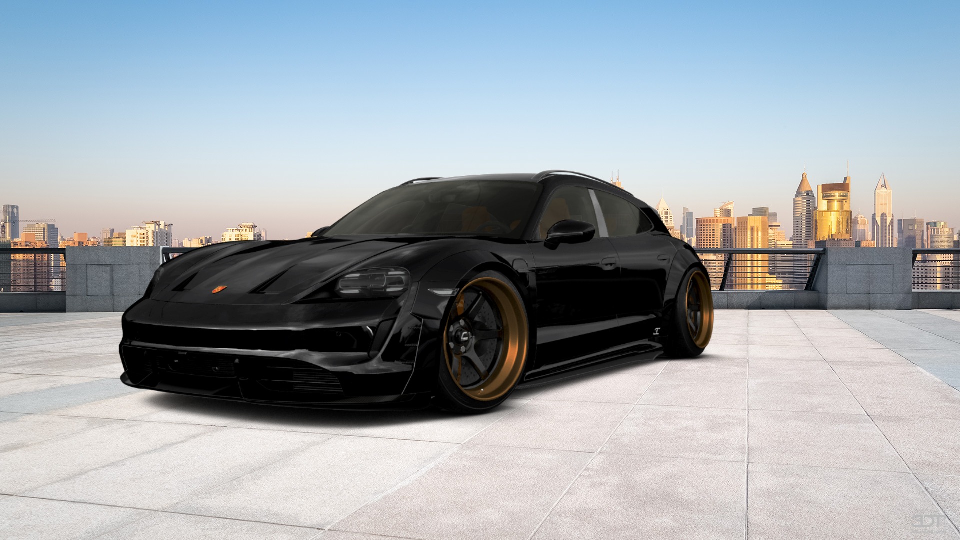 Porsche Taycan Sport Turismo Shooting Brake 2019 tuning