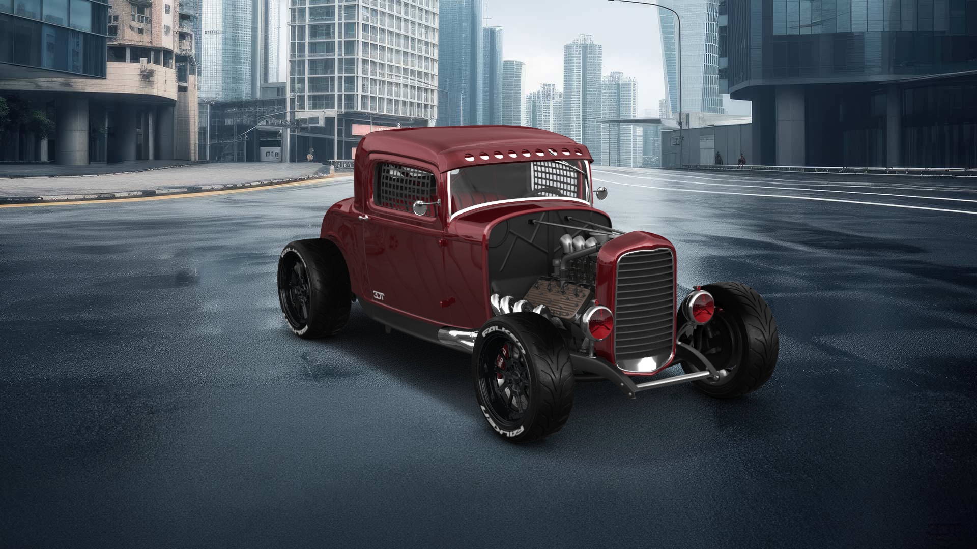 Ford Model B Deluxe 2 Door Coupe 1932