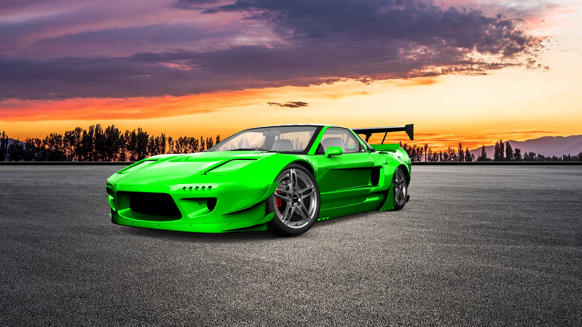 Honda NSX 2 Door Coupe 1990 tuning