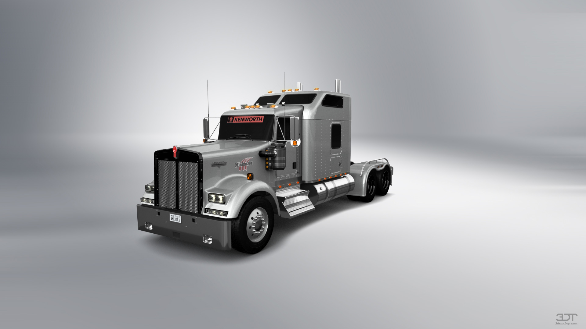 Kenworth W900 Sleeper Cab Truck 2015 tuning