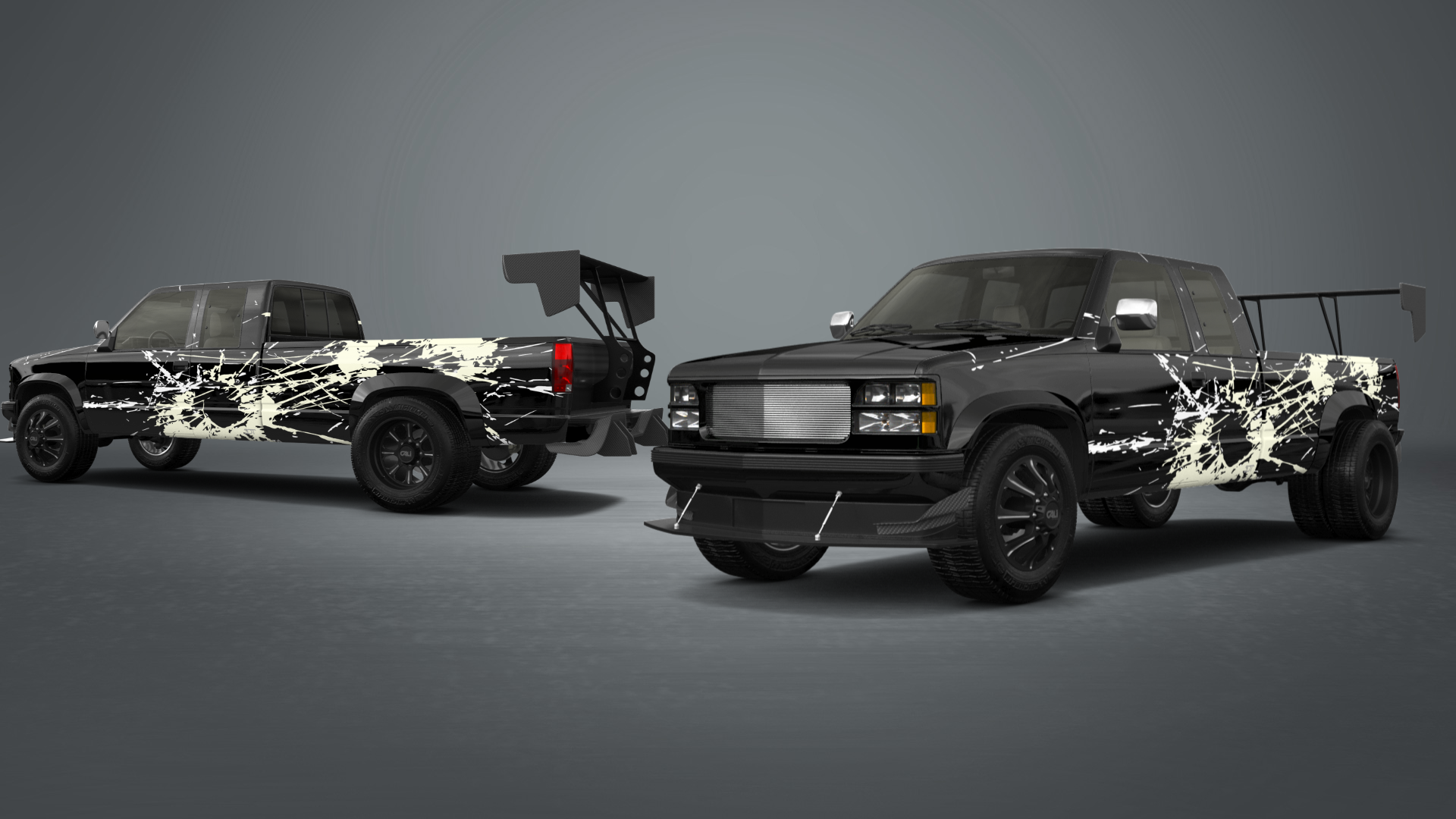 Chevrolet K3500 Extended Cab Pickup Truck 1988 tuning