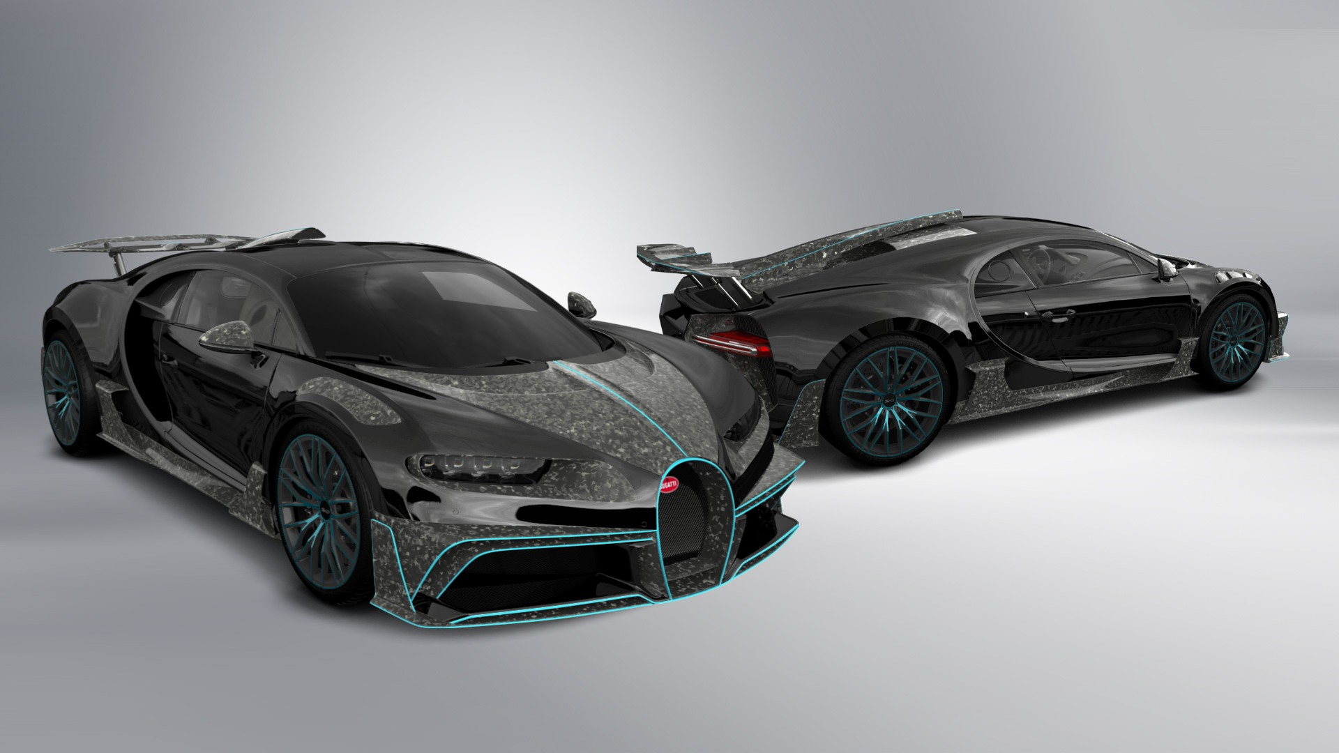 Bugatti Chiron 2 Door Coupe 2016 tuning