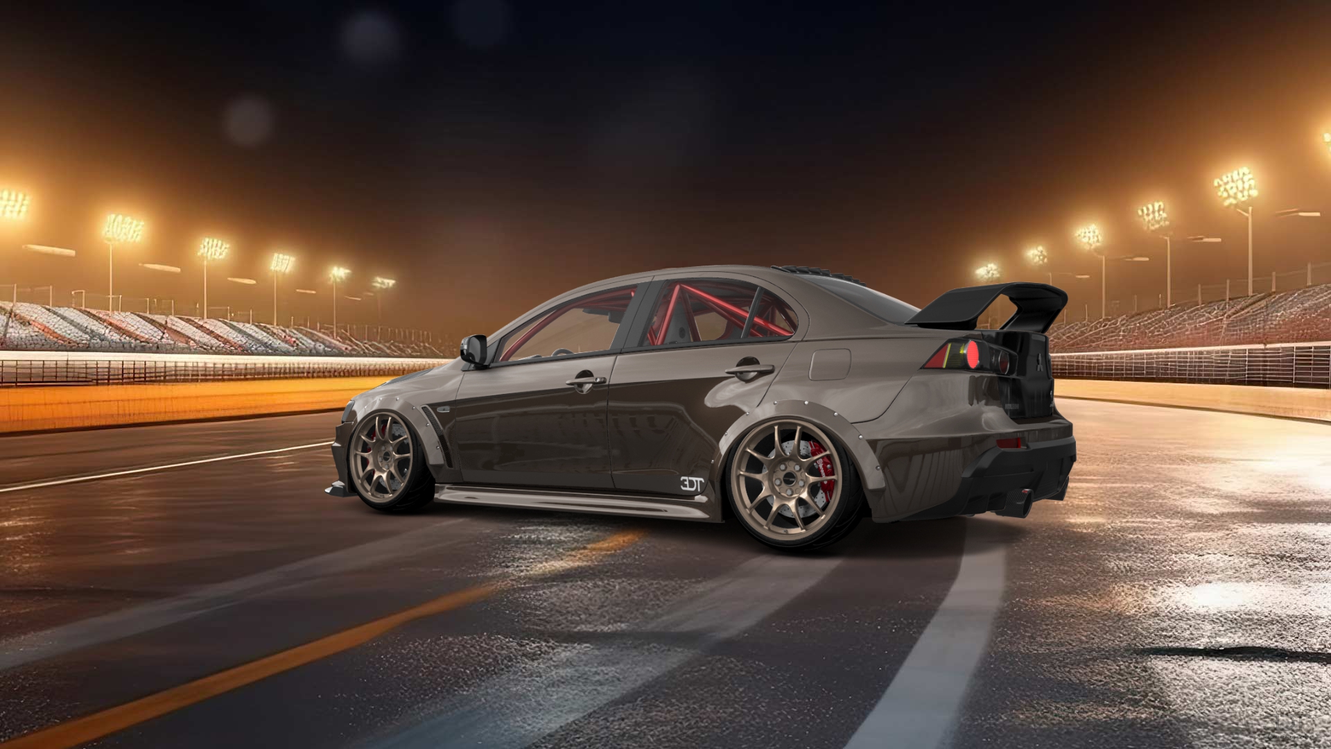 Mitsubishi Lancer Evolution X Sedan 2008
