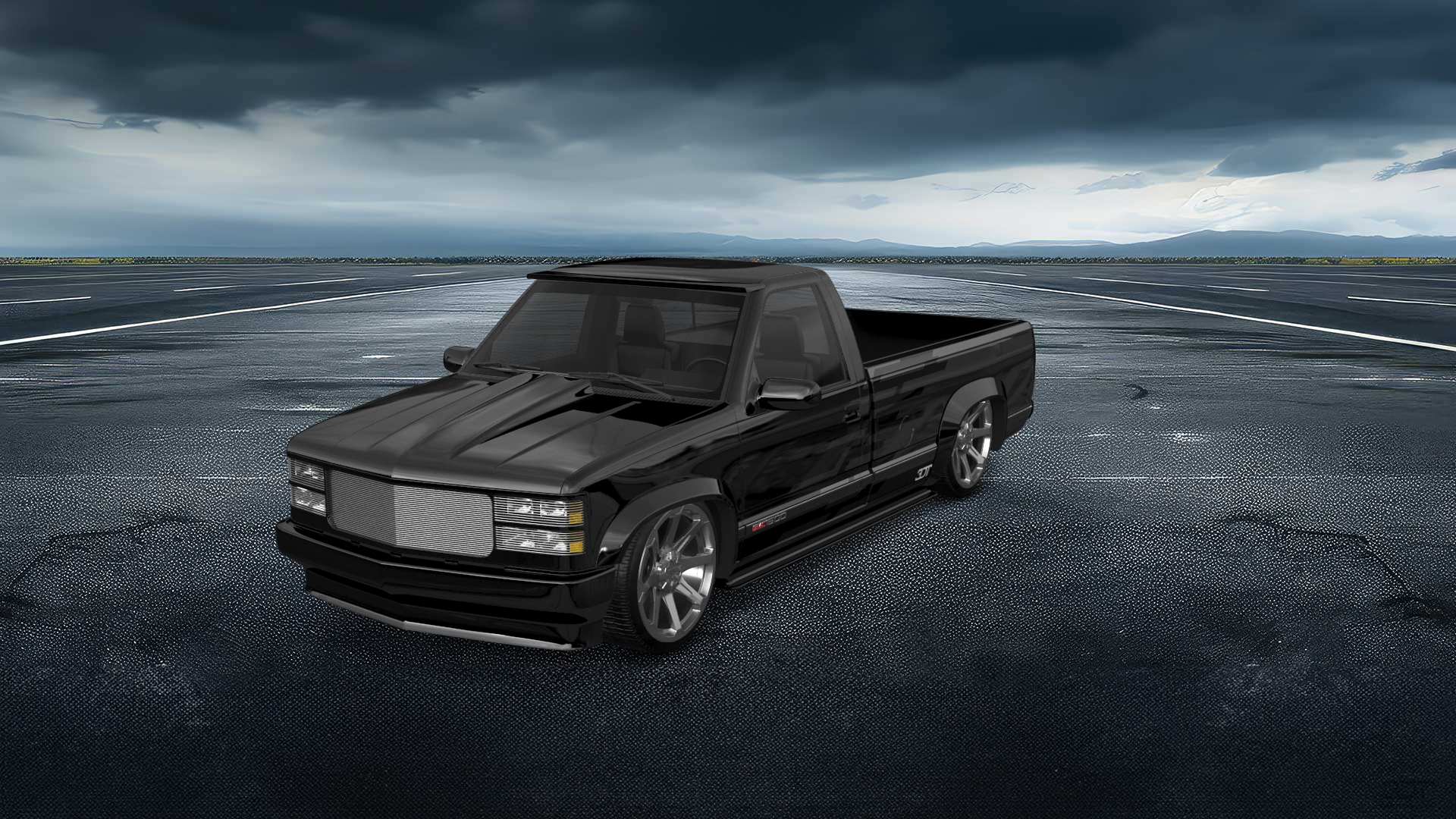 GMC Sierra 1500 2 Door pickup truck 1988 tuning