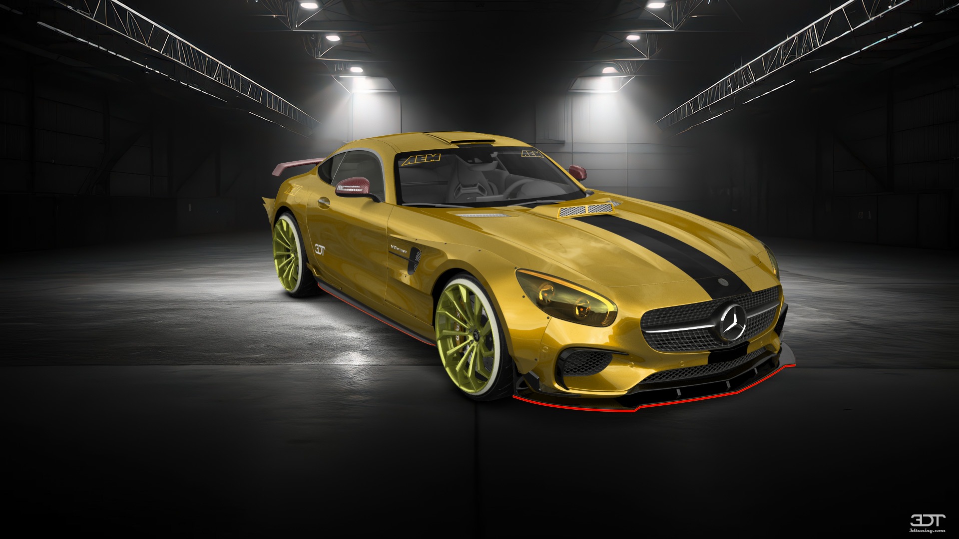 Mercedes AMG GT 2 door fastback coupe 2015 tuning