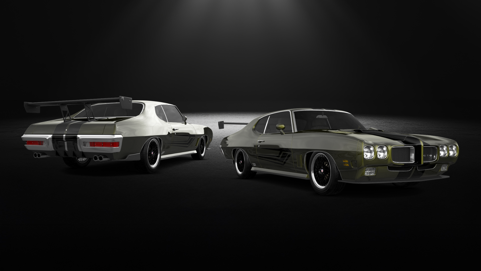 Pontiac GTO 2 Door Coupe 1970 tuning