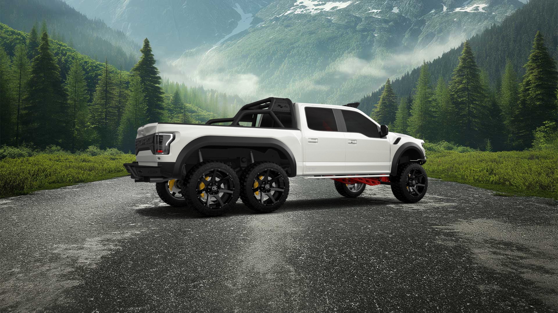 Ford Hennessey VelociRaptor 6x6 Truck 2017 tuning