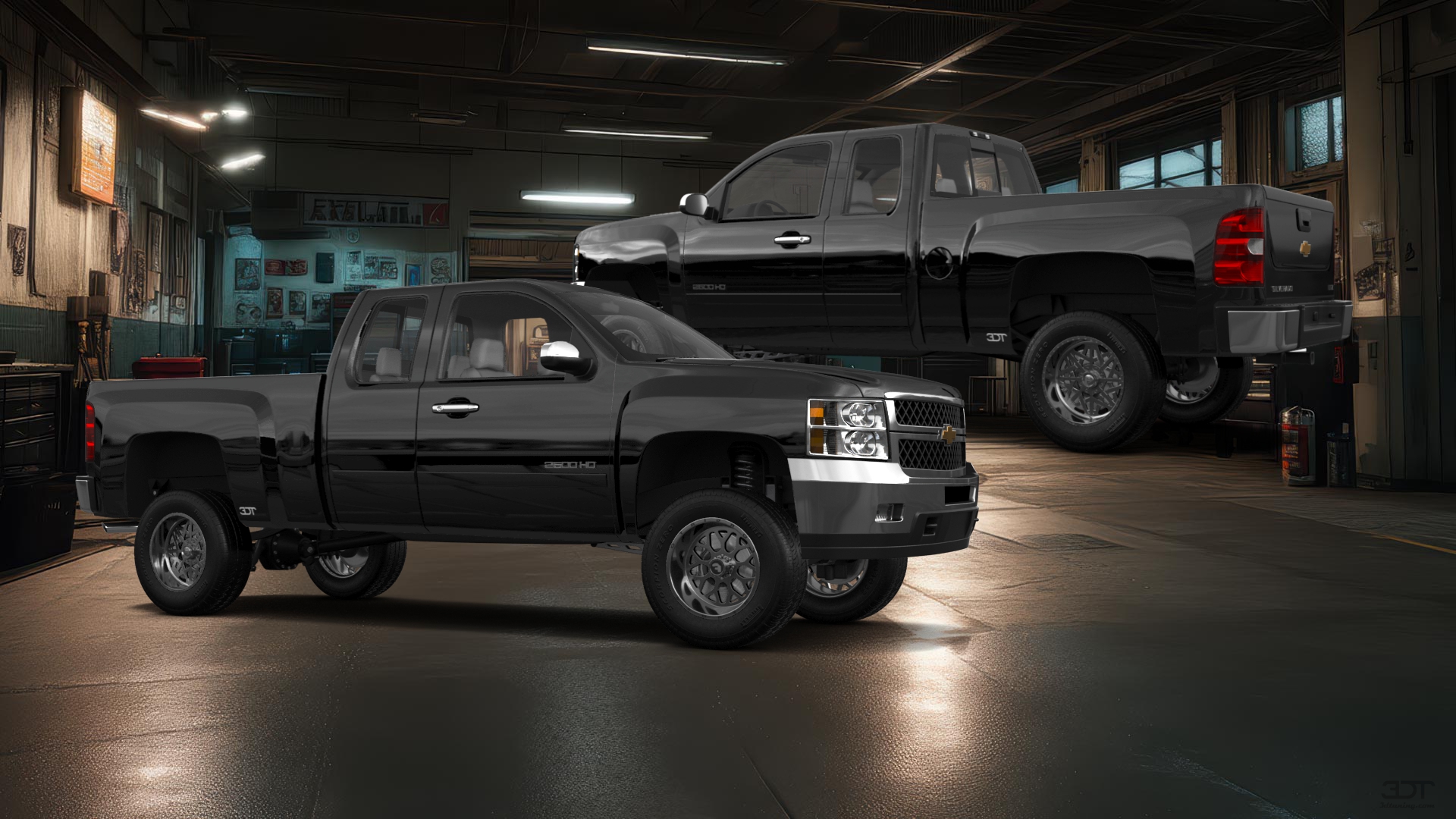 Chevrolet Silverado 2500 HD Extended Cab Pickup Truck 2007 tuning